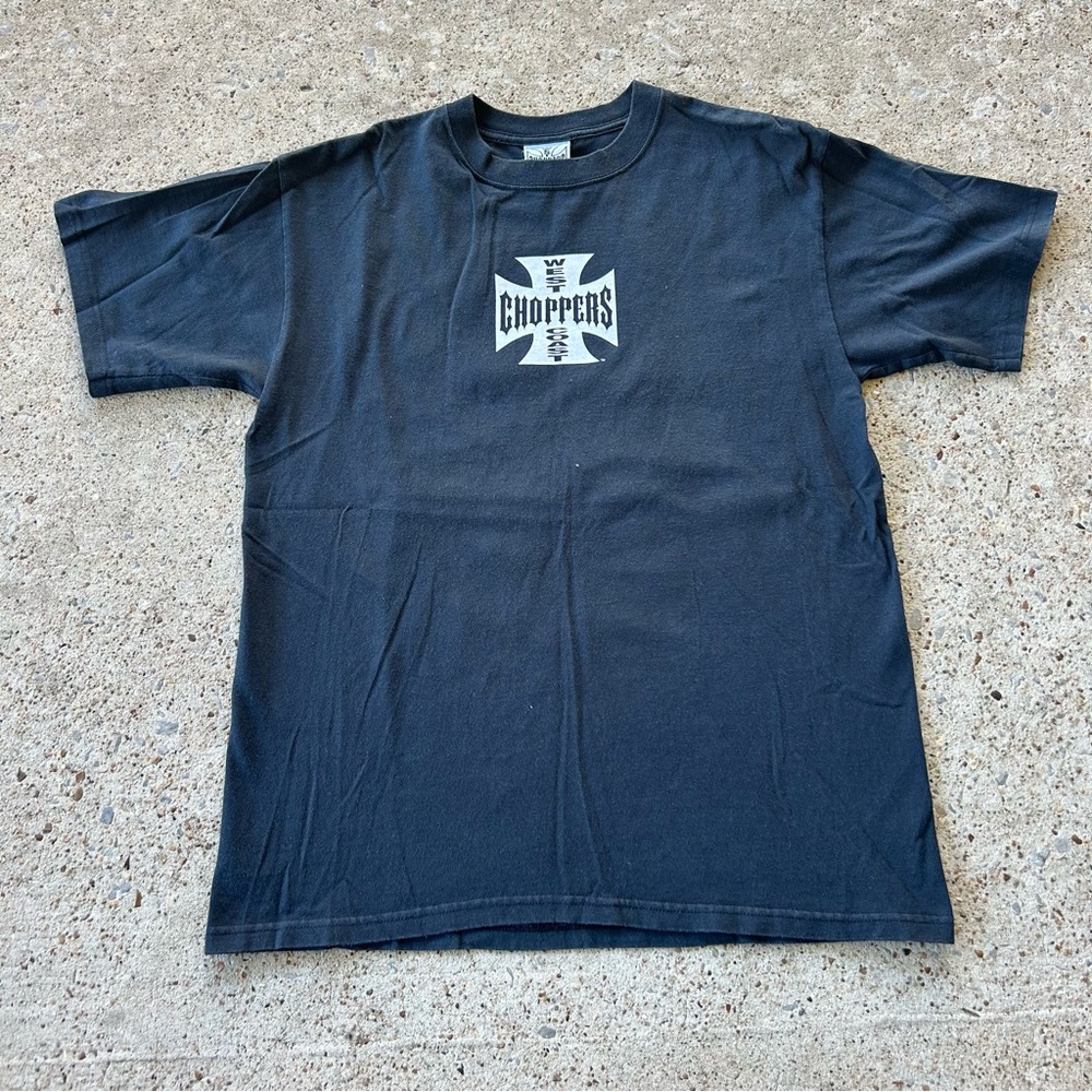 Vintage West Coast Choppers Shirt Medium Paul Walker Motorcycle Tee Y2K 90s